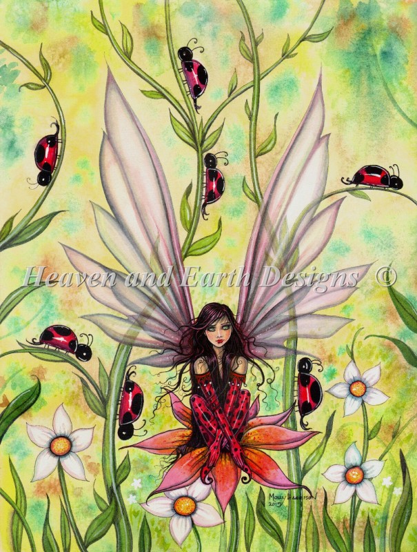 Mini Ladybug Fairy - Click Image to Close