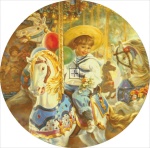 Boy On Carousel