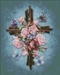 Butterfly Rose Cross Material Pack