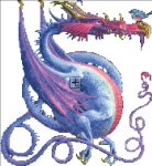 Mini Purple Dragon No Background