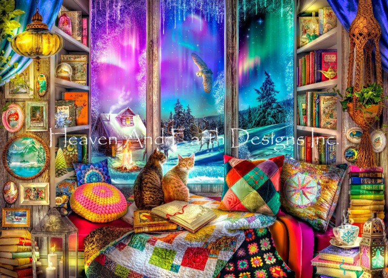 Supersized The Winter Reading Nook - Click Image to Close