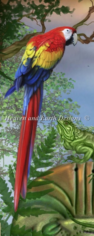 QS Mayan Parrot - Click Image to Close