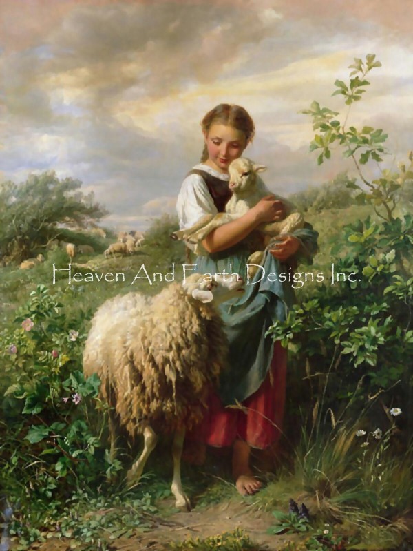 The Shepherdess - Click Image to Close