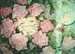 Diamond Painting Canvas - Mini Rose Tinted