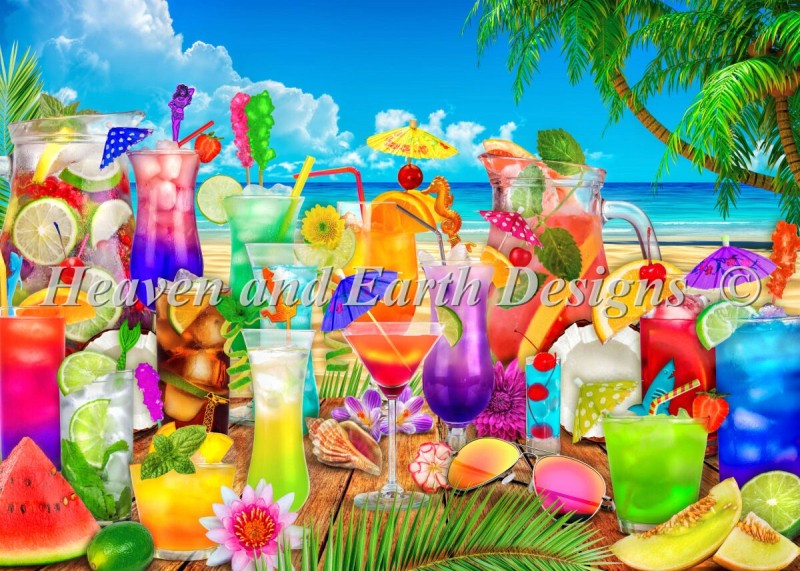 Supersized Drinks On The Beach Max Colors - Click Image to Close