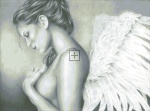 Diamond Painting Canvas - Mini Sadness Of An Angel