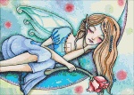 Diamond Painting Canvas - QS Moon Fairy