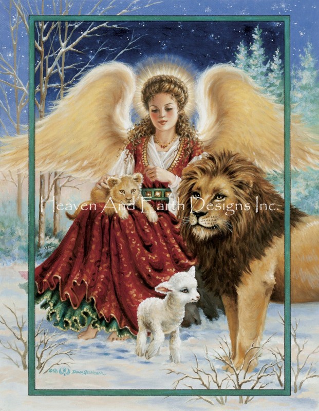 Beginner Angel Lion and Lamb - Click Image to Close