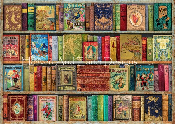 The Bountiful Bookshelf Max Colors