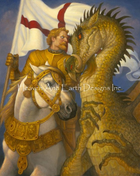 Supersized St. George and the Dragon Max Colors