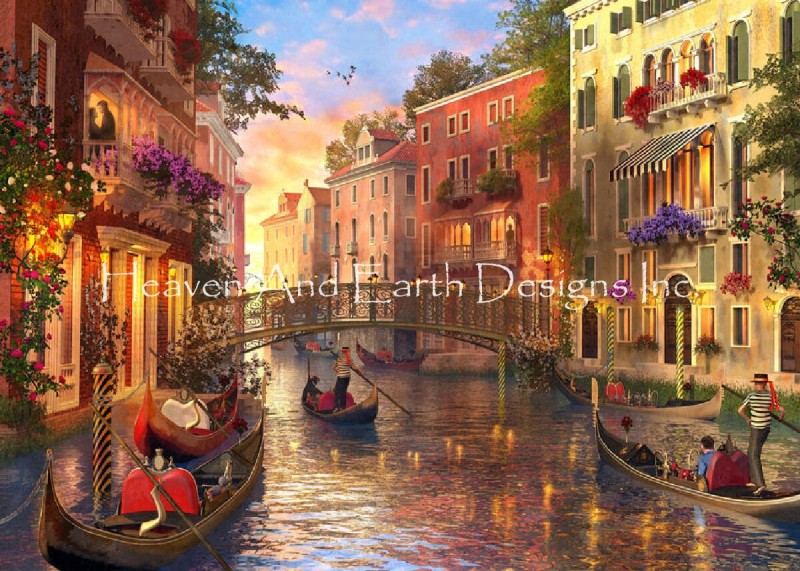Mini Sunset In Venice - Click Image to Close