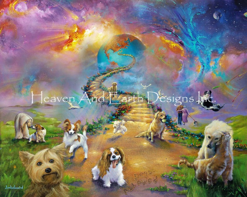 Mini All Dogs Go To Heaven JW Two - Click Image to Close
