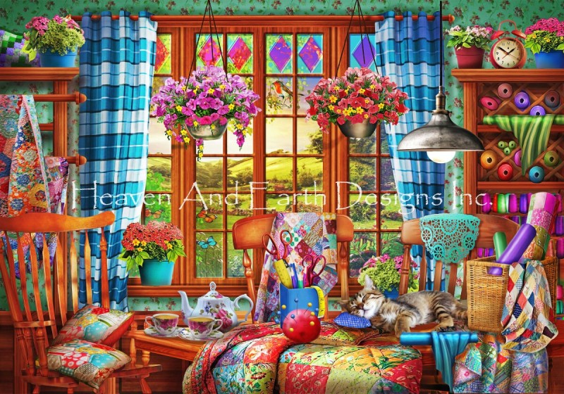 Patchwork Quilt Room Max Colors - Click Image to Close