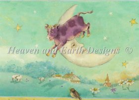 Tiny Treasures Cow Over The Moon Material Pack