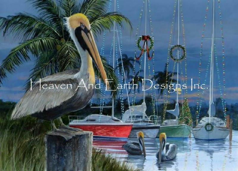 Christmas Pelican - Click Image to Close