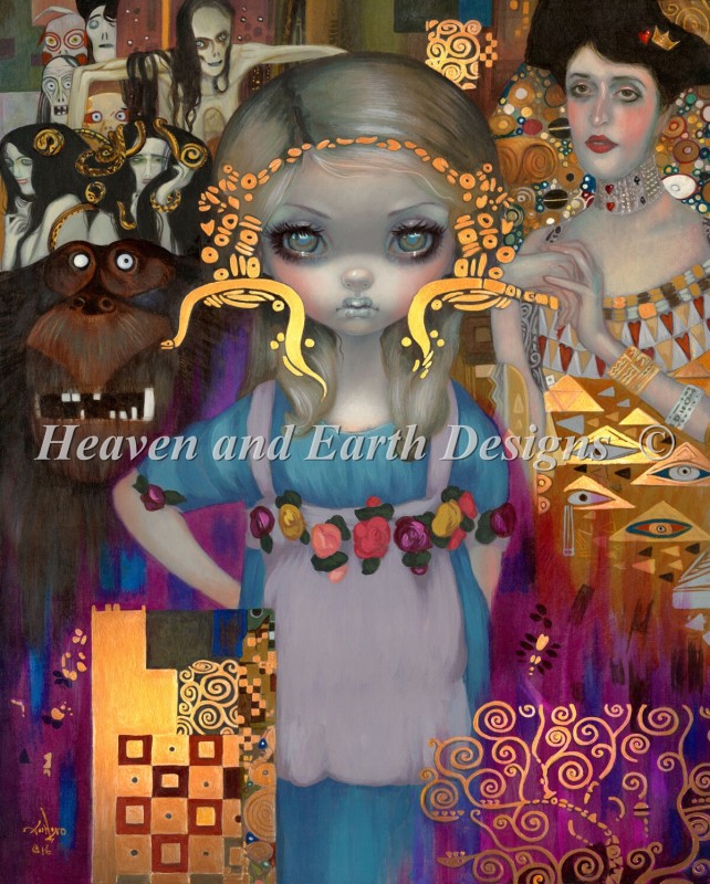 Alice In A Klimt Dream Material Pack - Click Image to Close