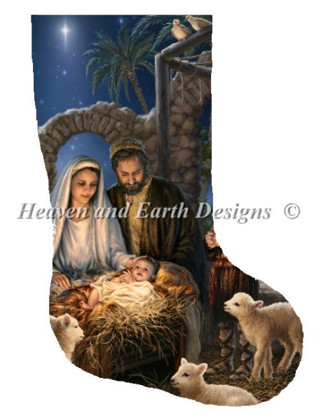 Stocking The Nativity DG