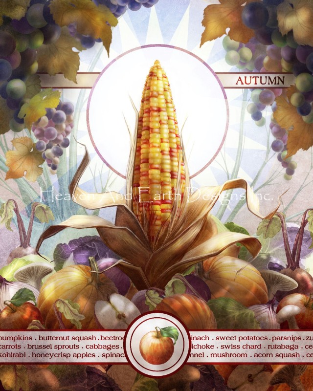 Autumn Corn - Click Image to Close