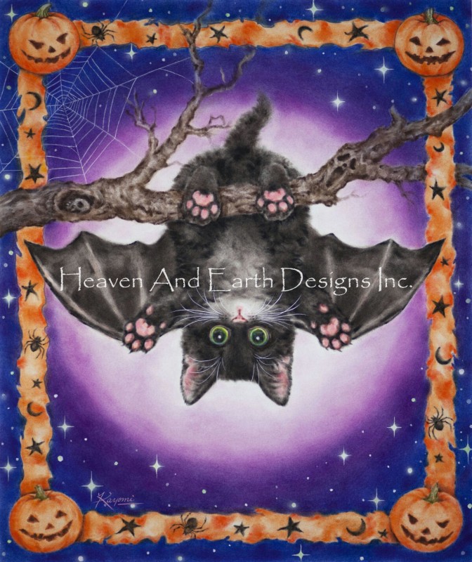 Mini Halloween Bat Max Colors - Click Image to Close