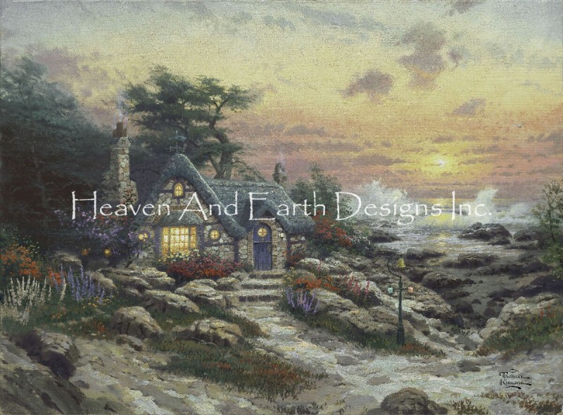 Cottage by the Sea - Click Image to Close