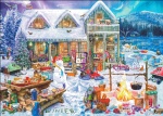 Supersized Family Winter Cabin Max Colors