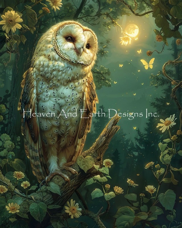 Golden Hour Owl - Click Image to Close