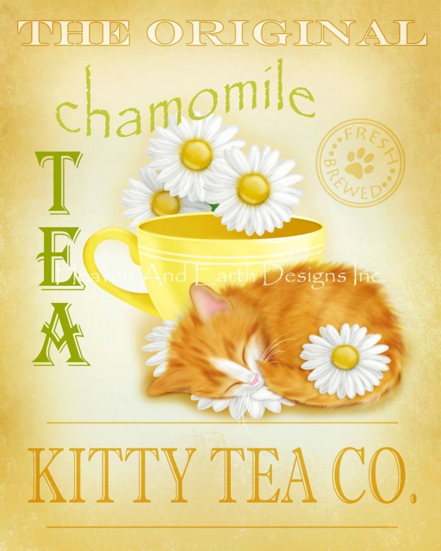 Chamomile Tea Cat - Click Image to Close
