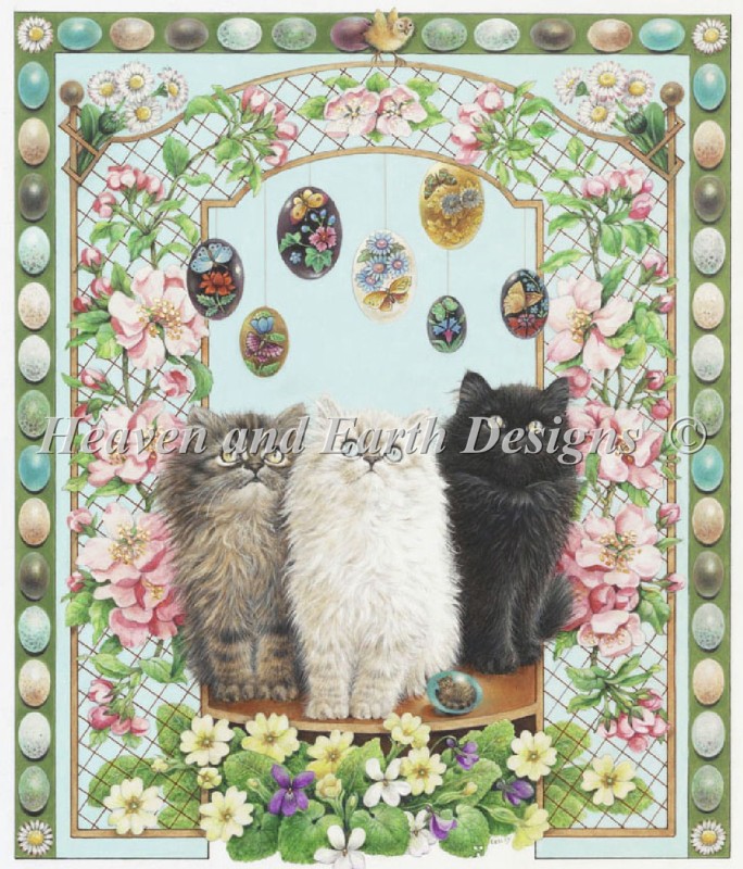 Easter With Annes Kittens Material Pack - Click Image to Close