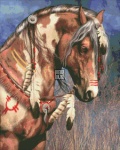 Diamond Painting Canvas - Mini War Pony