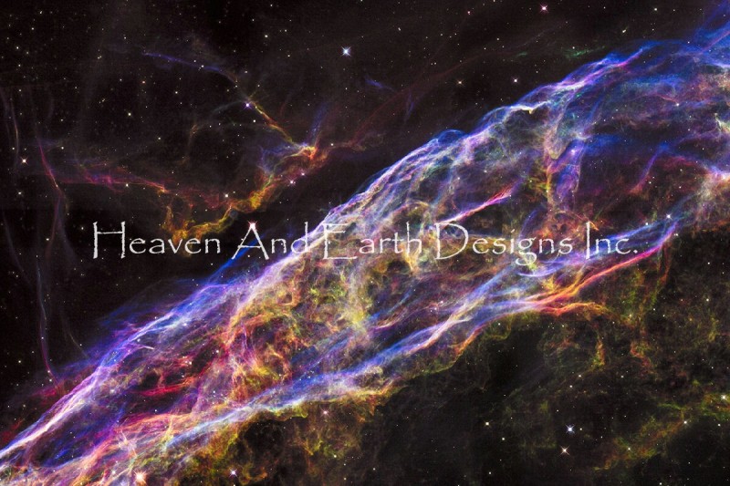 Mini Veil Nebula - Click Image to Close