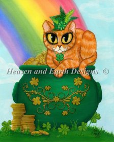 St Paddys Day Cat