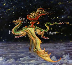 Saint Nicholas Dragon Sleigher Max Colors