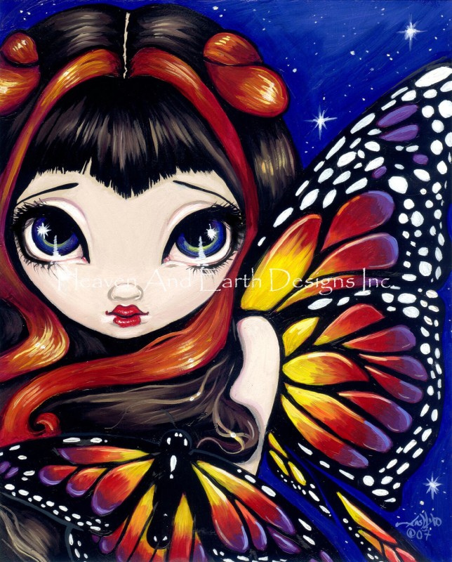 QS Vibrant Butterfly Fairy Request A Size - Click Image to Close