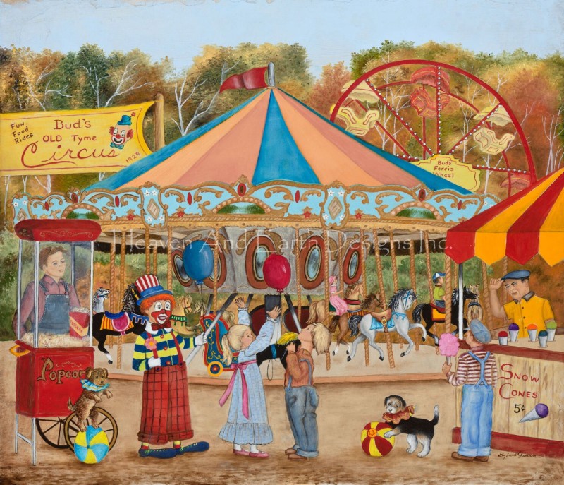 Buds Old Time Circus - Click Image to Close
