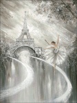 Diamond Painting Canvas - Tutu Twirl Paris Flair Request A Size