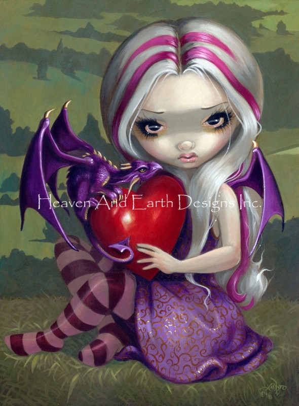 Mini Valentine Dragon - Click Image to Close