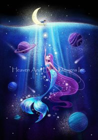 Mermaid In A Cosmic Sea Max Colors