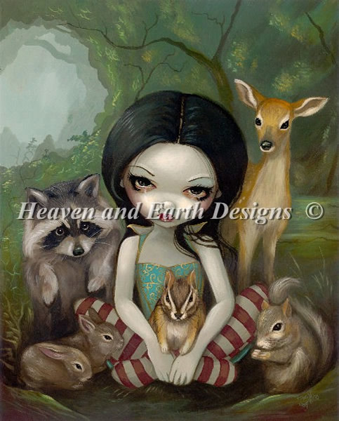 Snow White and Her Animal Friends - Click Image to Close