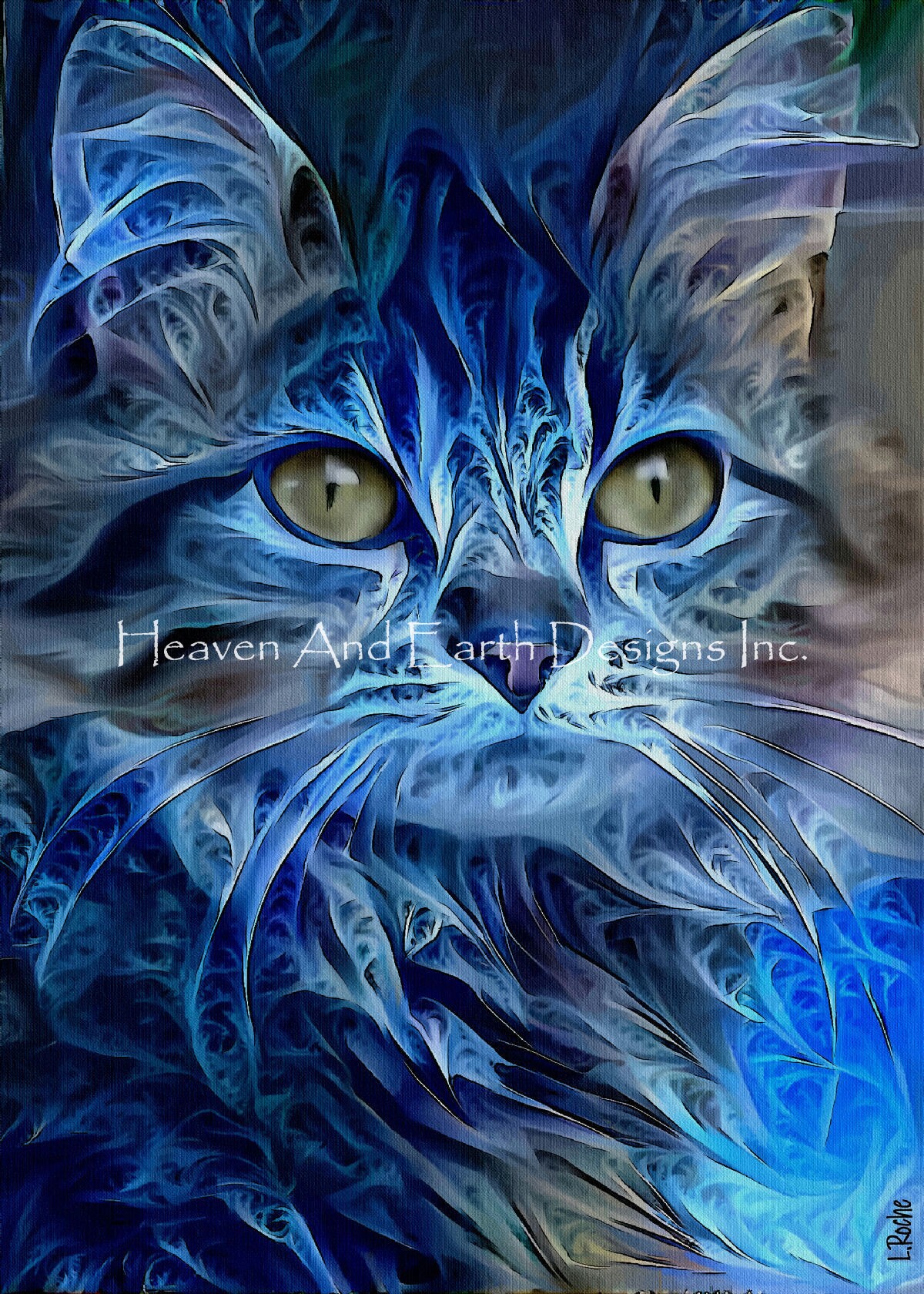 Cat Lea Roche Diamond Painting