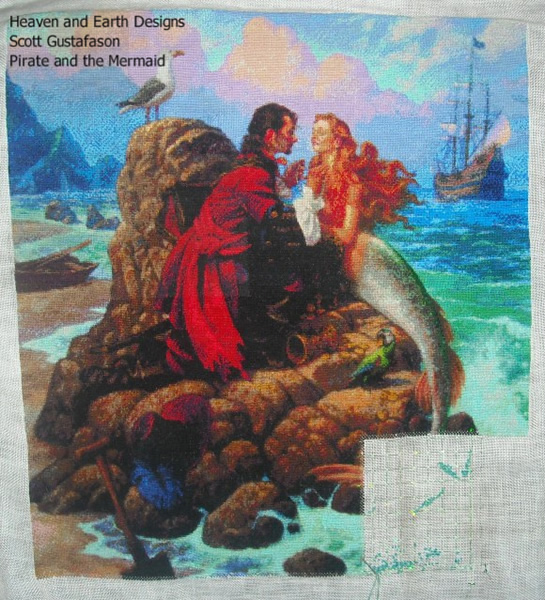 Pirate and the Mermaid - Click Image to Close